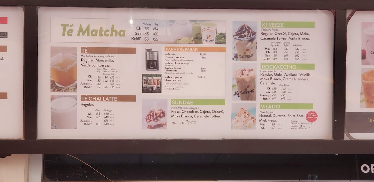 CAFFENIO Delicias Menu - Image 6